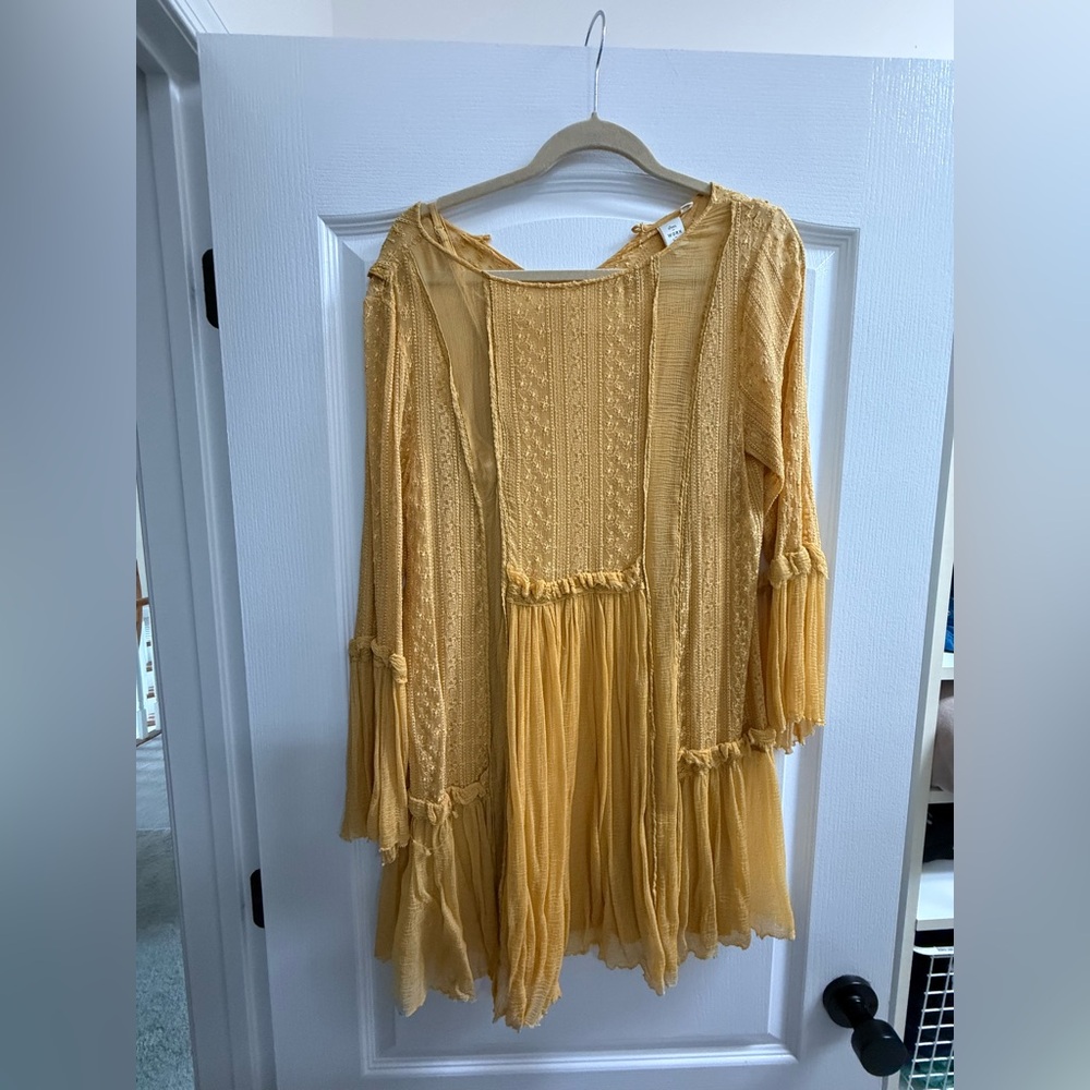 Seen Worn Kept Anthropologie Yellow Dress - Picture 4 of 5